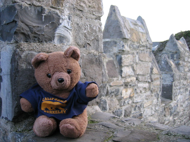 Andre at Swords Castle in Dublin